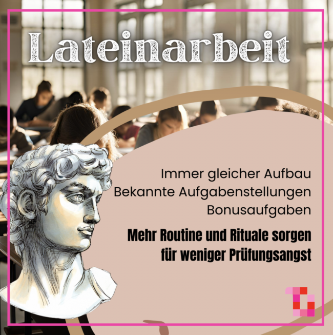 Beitragsbild Lateinarbeit Routine