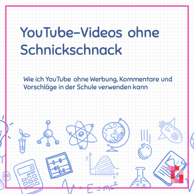 Beitragsbild YoutubeVideos ohne Schnickschnack