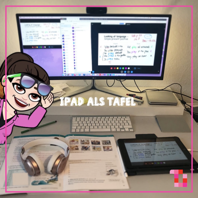 Beitragsbild iPad als Tafel