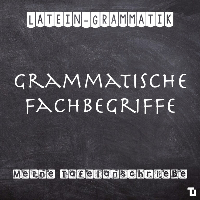 Latein-Grammatik – Toller Unterricht