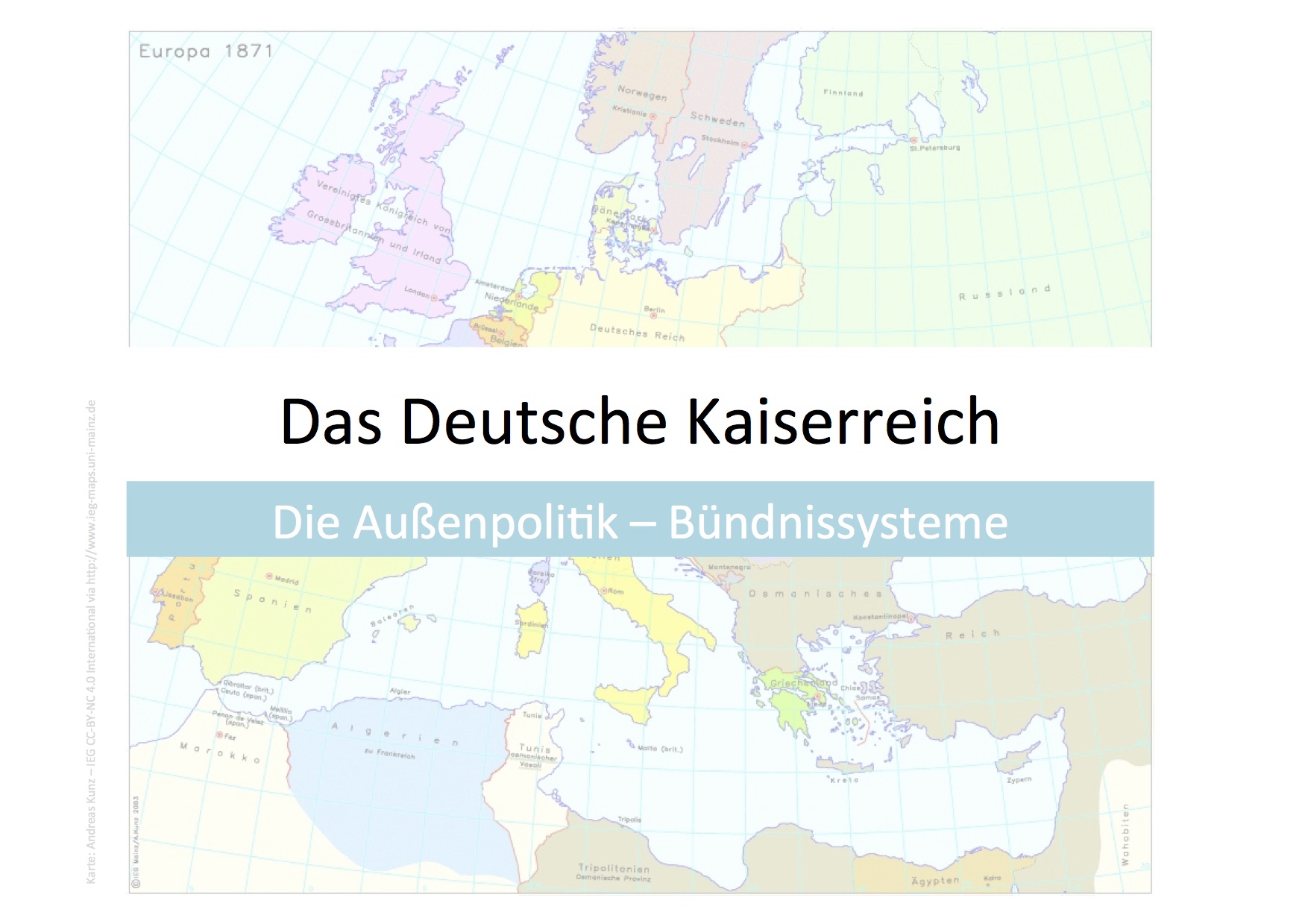 Bündnissysteme Deckblatt