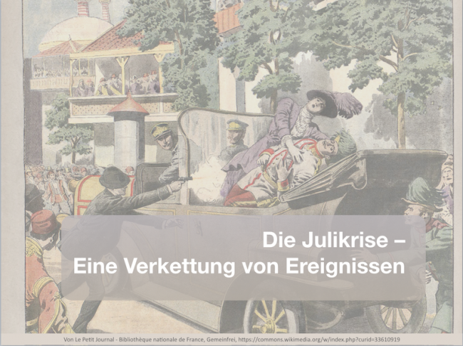 Beitragsbild Julikrise